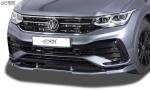 RDX Frontspoilerlippe VARIO-X für VW Tiguan R-Line (CT / 2020+) Frontlippe Front Ansatz Vorne Spoilerlippe