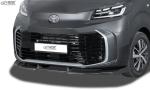 RDX Frontspoiler VARIO-X für CITROEN Jumpy / Spacetourer (V) & FIAT Ulysse / Scudo (V) & OPEL Zafira / Vivaro (V) & PEUGEOT Expert / Traveller (V) & TOYOTA ProAce / ProAce Verso (V) Frontlippe Front Ansatz Vorne Spoilerlippe