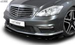 RDX Frontspoilerlippe VARIO-X für MERCEDES S-Klasse W221 AMG 2009+ (Passend an AMG bzw. Fahrzeuge mit AMG Frontstoßstange) Frontlippe Front Ansatz Vorne Spoilerlippe