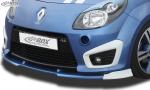 RDX Frontspoilerlippe VARIO-X für RENAULT Twingo 2 RS Phase 1 Frontlippe Front Ansatz Vorne Spoilerlippe