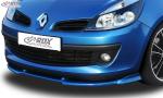 RDX Frontspoilerlippe VARIO-X für RENAULT Clio 3 Phase 1 (nicht RS) Frontlippe Front Ansatz Vorne Spoilerlippe