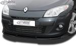 RDX Frontspoilerlippe VARIO-X für RENAULT Megane 3 Limousine / Grandtour (-2012) Frontlippe Front Ansatz Vorne Spoilerlippe