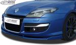RDX Frontspoilerlippe VARIO-X für RENAULT Laguna 3 Phase 2 / Facelift 2011+ Frontlippe Front Ansatz Vorne Spoilerlippe