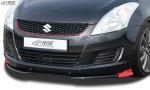 RDX Frontspoilerlippe VARIO-X für SUZUKI Swift (FZ / NZ / 2010+) Frontlippe Front Ansatz Vorne Spoilerlippe