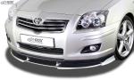 RDX Frontspoilerlippe VARIO-X für TOYOTA Avensis (T25) 2006-2009 Frontlippe Front Ansatz Vorne Spoilerlippe