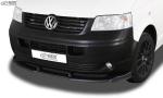 RDX Frontspoilerlippe VARIO-X für VW T5 -2009 (für werkseitig unlackierte Stoßstange wie Transporter, …) Frontlippe Front Ansatz Vorne Spoilerlippe