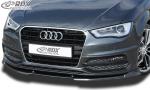 RDX Frontspoilerlippe VARIO-X für AUDI A3 8V, 8VA Sportback, 8VS Limousine S-Line / S3 (S-Line- bzw. S3 Frontstoßstange. -2016) Frontlippe Front Ansatz Vorne Spoilerlippe