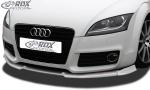 RDX Frontspoilerlippe VARIO-X für AUDI TT 8J Facelift 2010+ Frontlippe Front Ansatz Vorne Spoilerlippe