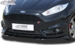RDX Frontspoilerlippe VARIO-X für FORD Fiesta ST MK7 JA8 JR8 (2013+) Frontlippe Front Ansatz Vorne Spoilerlippe