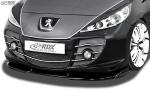 RDX Frontspoilerlippe VARIO-X für PEUGEOT 207 i.V.m. Abbes-Front Frontlippe Front Ansatz Vorne Spoilerlippe