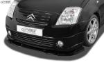 RDX Frontspoilerlippe VARIO-X für CITROEN C2 VTR / VTS Frontlippe Front Ansatz Vorne Spoilerlippe