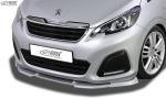 RDX Frontspoilerlippe VARIO-X für PEUGEOT 108 Frontlippe Front Ansatz Vorne Spoilerlippe