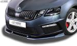 RDX Frontspoilerlippe VARIO-X für SKODA Octavia 3 (5E) RS Facelift 2017+ Frontlippe Front Ansatz Vorne Spoilerlippe