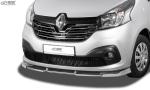 RDX Frontspoiler VARIO-X für RENAULT Trafic (2014-2021) & NISSAN NV300 (2016-2021) & OPEL Vivaro B (2014-2019) & FIAT Talento (2016-2021) Frontlippe Front Ansatz Vorne Spoilerlippe