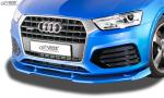 RDX Frontspoilerlippe VARIO-X für AUDI Q3 8U S-Line (2014-2018) Frontlippe Front Ansatz Vorne Spoilerlippe