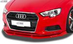 RDX Frontspoilerlippe VARIO-X für AUDI A3 8V7 Cabrio (Facelift 2016+) Frontlippe Front Ansatz Vorne Spoilerlippe