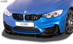 RDX Frontspoilerlippe VARIO-X für BMW M4 F82 / F83 Frontlippe Front Ansatz Vorne Spoilerlippe