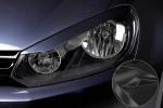 CSR Scheinwerferblenden für VW Golf 6 SB030-G Glossy schwarz Hochglanz (keine Lackierung erforderlich)