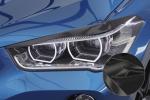 CSR Scheinwerferblenden für BMW X1 F48 SB288-G Glossy schwarz Hochglanz (keine Lackierung erforderlich)
