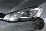 CSR Scheinwerferblenden für VW Golf 7 (Typ AU) SB304-G Glossy schwarz Hochglanz (keine Lackierung erforderlich)