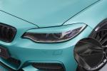 CSR Scheinwerferblenden für BMW 2er F22/F23/F87 SB314-G Glossy schwarz Hochglanz (keine Lackierung erforderlich)