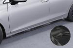 CSR Seitenschweller mit ABE für VW Golf 8 (Typ CD) SS467-C Carbon Look Hochglanz (keine Lackierung erforderlich)