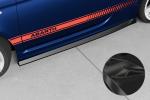 CSR Seitenschweller mit ABE für Fiat Abarth 595 SS475-G Glossy schwarz Hochglanz (keine Lackierung erforderlich)