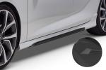 CSR Seitenschweller mit ABE für Opel Insignia B GSI / GS Line Plus SS477-S strukturiert schwarz matt (keine Lackierung erforderlich)