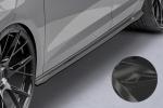 CSR Seitenschweller mit ABE für Seat Leon 3 (Typ 5F) Cupra/FR SS488-C Carbon Look Hochglanz (keine Lackierung erforderlich)