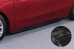 CSR Seitenschweller mit ABE für Mercedes-Benz A-Klasse (W177) SS490-G Glossy schwarz Hochglanz (keine Lackierung erforderlich)