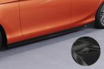 CSR Seitenschweller mit ABE für BMW 1er F20 / F21 SS510-G Glossy schwarz Hochglanz (keine Lackierung erforderlich)