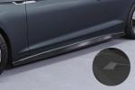 CSR Seitenschweller mit ABE für Audi A5 (F5) Coupe / Cabrio SS548-S strukturiert schwarz matt (keine Lackierung erforderlich)
