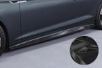 CSR Seitenschweller mit ABE für Audi A5 (F5) Coupe / Cabrio SS548-G Glossy schwarz Hochglanz (keine Lackierung erforderlich)