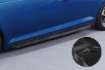 CSR Seitenschweller mit ABE für Audi A4 B9 (Typ 8W) SS572-G Glossy schwarz Hochglanz (keine Lackierung erforderlich)