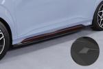 CSR Seitenschweller mit ABE für Hyundai Kona (1.Gen) N/N-Line SS577-S strukturiert schwarz matt (keine Lackierung erforderlich)