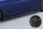 CSR Seitenschweller mit ABE für BMW 5er G31 Touring SS582-C Carbon Look Hochglanz (keine Lackierung erforderlich)