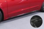 CSR Seitenschweller mit ABE für Audi A7 C8 S-Line / S7 C8 (Typ 4K/F2) SS591-G Glossy schwarz Hochglanz (keine Lackierung erforderlich)