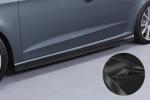 CSR Seitenschweller mit ABE für Audi A3 8V Sportback (kein S / S-Line) SS593-G Glossy schwarz Hochglanz (keine Lackierung erforderlich)
