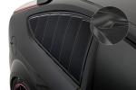 CSR Seitenscheibenblenden mit ABE für Ford Focus MK2 3-Türer SSB002-C Carbon Look Hochglanz (keine Lackierung erforderlich)
