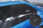 CSR Seitenscheibenblenden mit ABE für BMW 3er E36 Coupe SSB010-S strukturiert schwarz matt (keine Lackierung erforderlich)