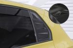 CSR Seitenscheibenblenden mit ABE für VW Golf 8 Schrägheck SSB018-C Carbon Look Hochglanz (keine Lackierung erforderlich)