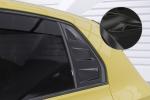 CSR Seitenscheibenblenden mit ABE für VW Golf 8 Schrägheck SSB018-G Glossy schwarz Hochglanz (keine Lackierung erforderlich)