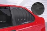 CSR Seitenscheibenblenden mit ABE für BMW 3er E36 Compact SSB020-L Lackierung erforderlich (unlackiert roh)