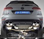 Fox passend für VW Golf VII Variant R - 4-Motion Endrohre - 2x115x85 Typ 32 rechts/links VW056240_348