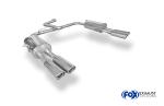 Fox passend für VW Bus T5/ T6 Endschalldämpfer Ausgang rechts/links - 2x88x74 Typ 33 rechts/links VW131004-364