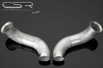 CSR Umleitungsrohre für Endrohre für Porsche Turbo-Look Umbau ZB076