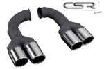 CSR Doppel Endrohre Set für Sportauspuff ESD001 ZB098