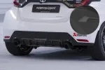 CSR Diffusor | Heckansatz mit ABE für Toyota GR Yaris (XP21) HA277-S strukturiert schwarz matt (keine Lackierung erforderlich)