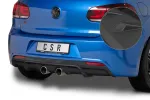 CSR Diffusor | Heckansatz mit ABE für VW Golf 6 R HA268-L Lackierung erforderlich (unlackiert roh)