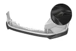 CSR Frontspoiler | Cup-Spoilerlippe für Skoda Octavia 4 RS CSL992-G Glossy schwarz Hochglanz (keine Lackierung erforderlich)